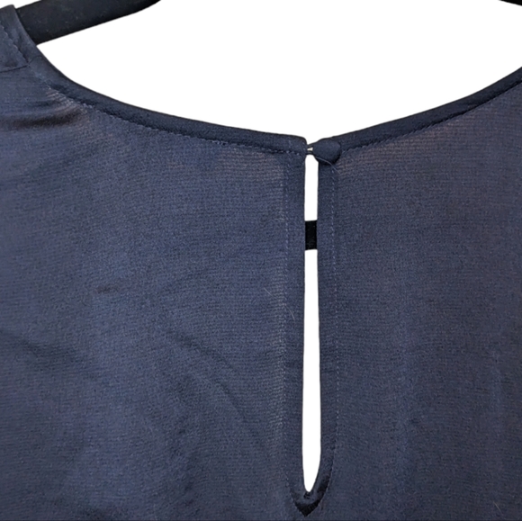 Express Navy Smocked Waist Romper ✨💙 - Picture 11 of 14